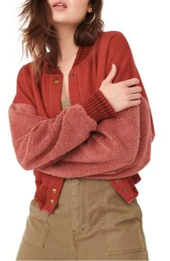 Free People Hollaback Jacket-Spiced Brandy