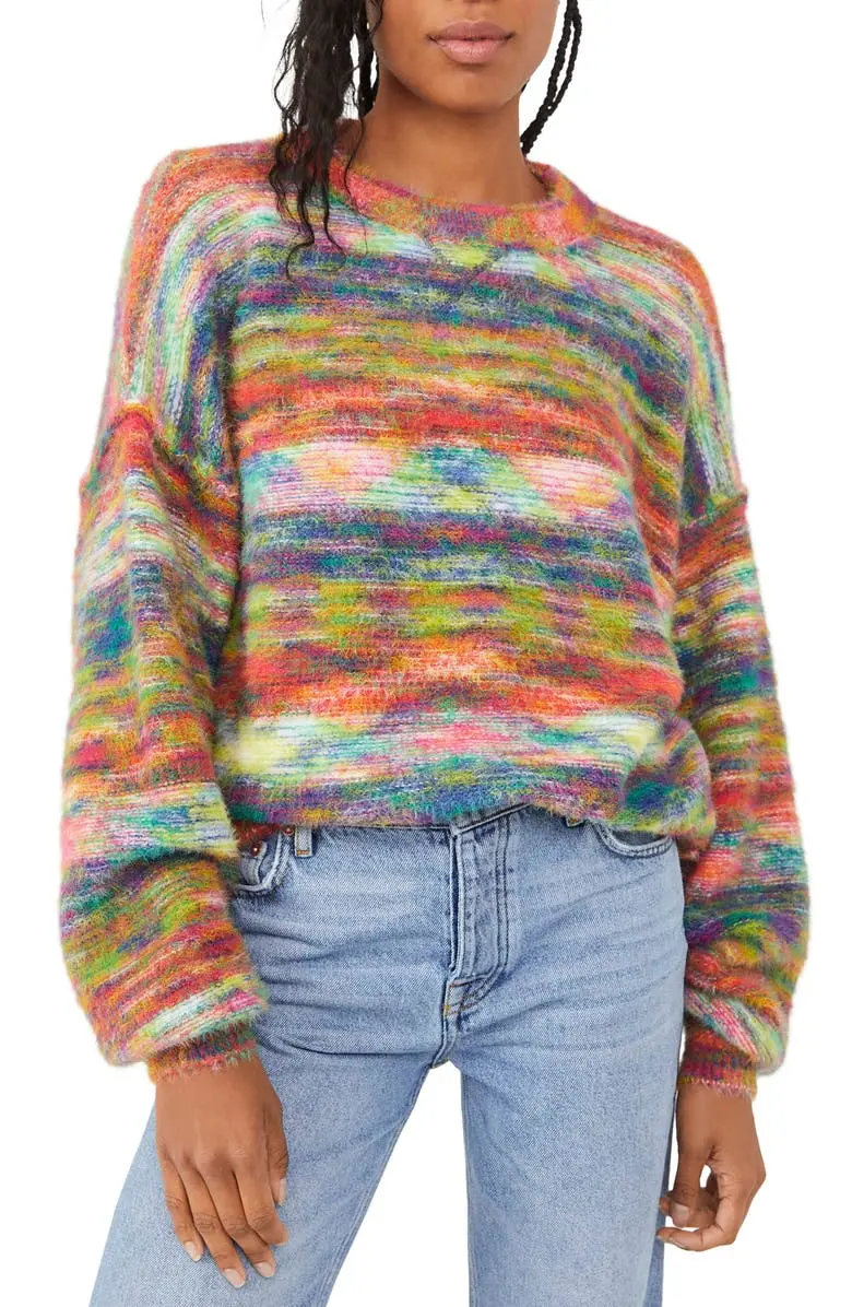 Free People Northern Lights Pullover-Kaledioscope Combo 3 Free People Northern Lights Pullover-Kaledioscope Combo