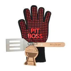 Mud Pie Grill Glove Spatula Set