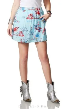 Double D Ranchwear Over The Moon Skort