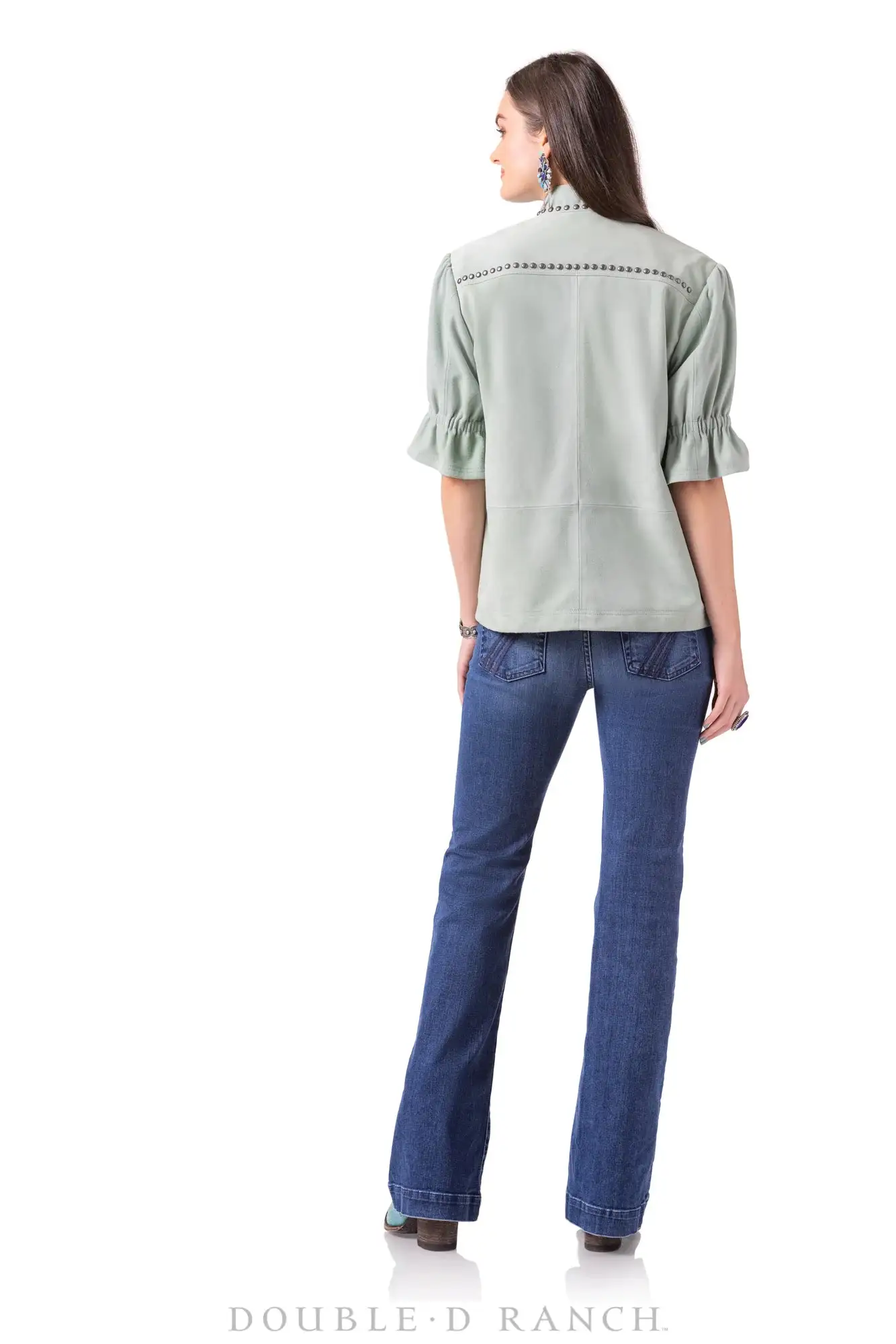 Double D Ranchwear Fredonia-Spring Green 4 Double D Ranchwear Fredonia-Spring Green - Image 2