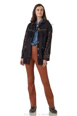 Double D Ranchwear In Stitches Jacket-Black