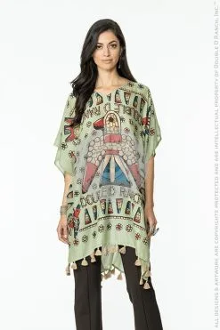Double D Ranchwear Double D Ranch Pueblo Bird Poncho
