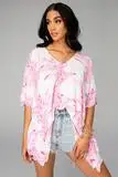 Buddy Love North Tunic-Pinkie Palm