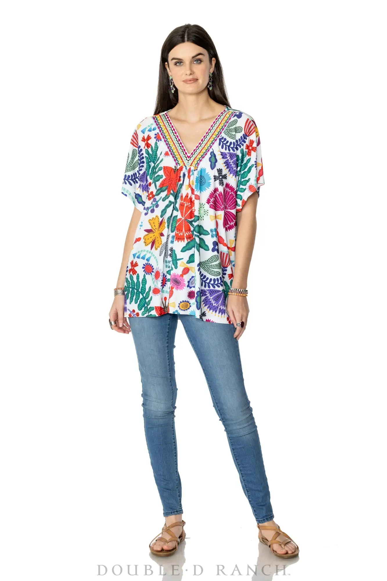 Double D Ranchwear Nina Poncho Top 3 Double D Ranchwear Nina Poncho Top