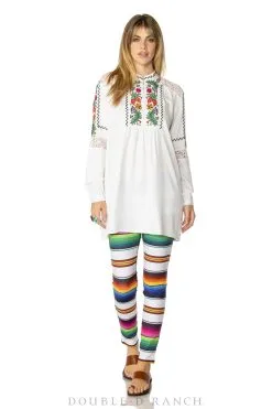 Double D Ranchwear San Mateo Tunic-Sea Salt