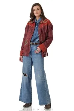 Double D Ranchwear Chimney Rock Jacket-Mustang Grape