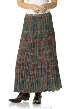 Double D Ranchwear Great Camps Skirt-ONE ONLY