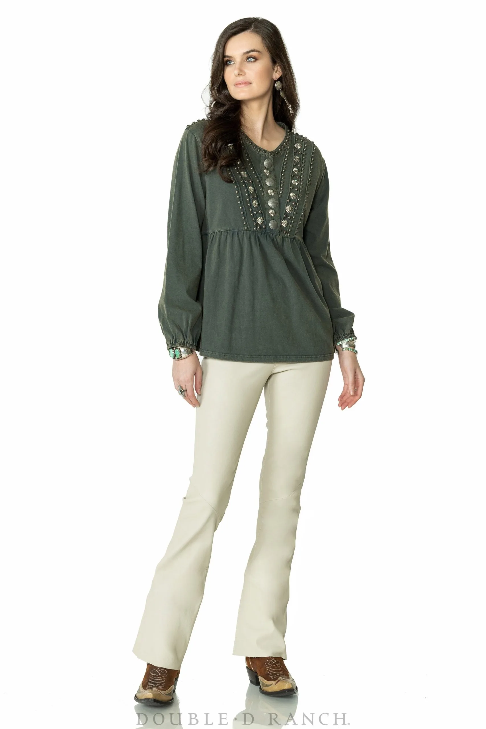 Double D Ranchwear Boulder Brooks Top-Dark Springs 3 Double D Ranchwear Boulder Brooks Top-Dark Springs