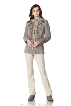 Double D Ranchwear Alberta Jacket-Silvered Sleigh