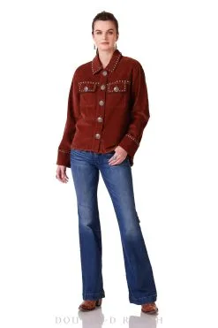 Double D Ranchwear Lucille's Chore Jacket-Sorrel