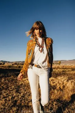 Double D Ranchwear Lucky Laila-Deerskin