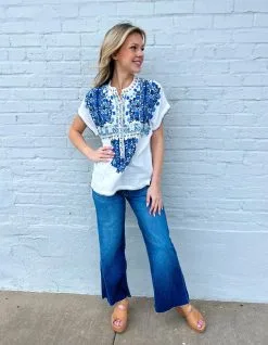 Johnny Was Atanase Blouse -Skirt Sales Store IMG 0382