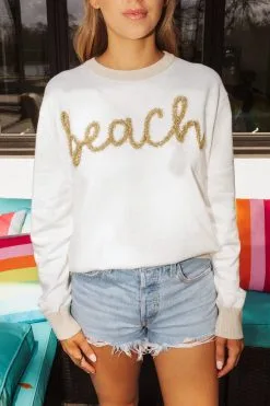 Queen Of Sparkles Beach Sweater