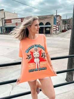 Daydreamer Elton John Honky Chateau Merch Tee