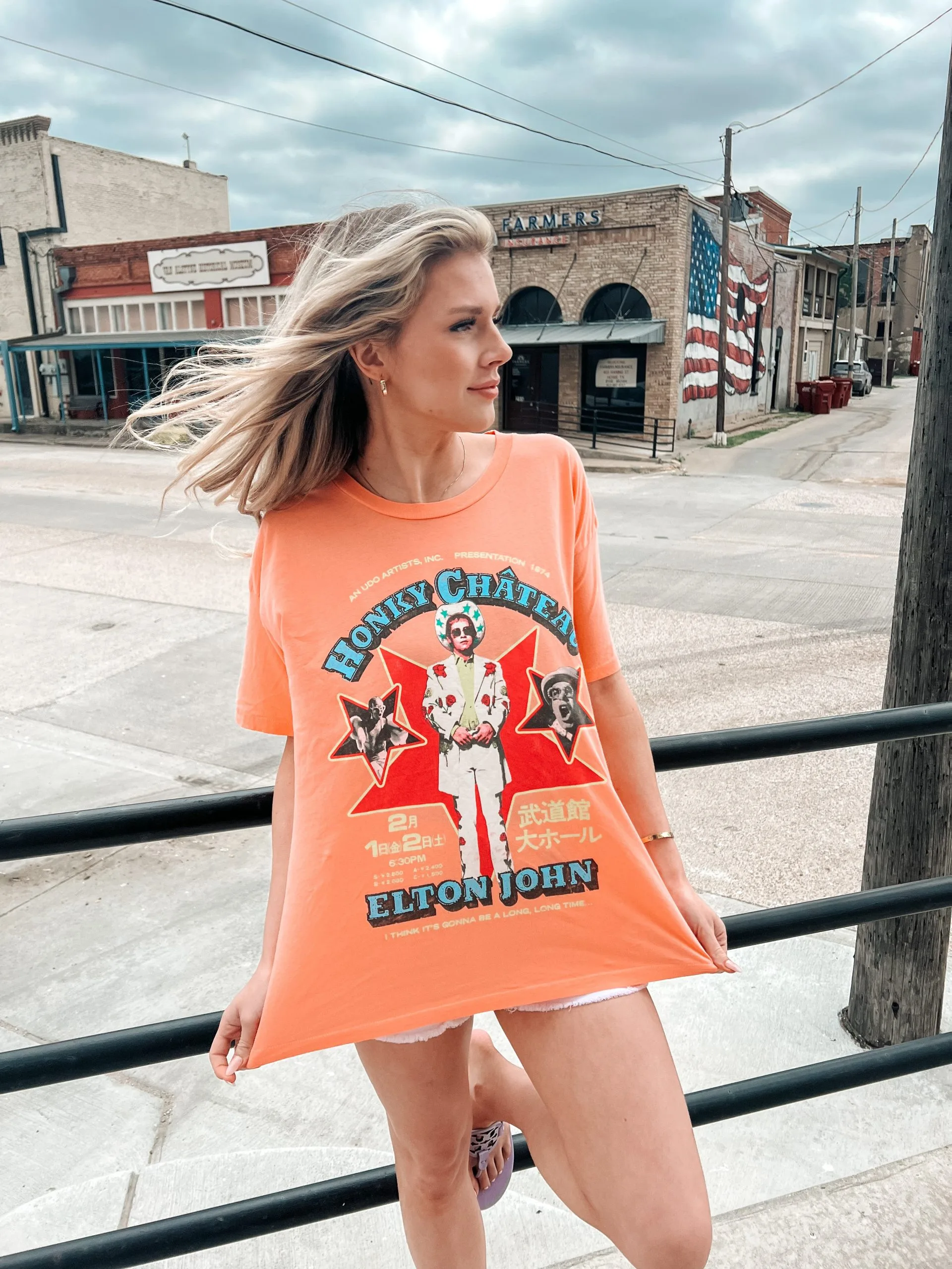 Daydreamer Elton John Honky Chateau Merch Tee 3 Daydreamer Elton John Honky Chateau Merch Tee