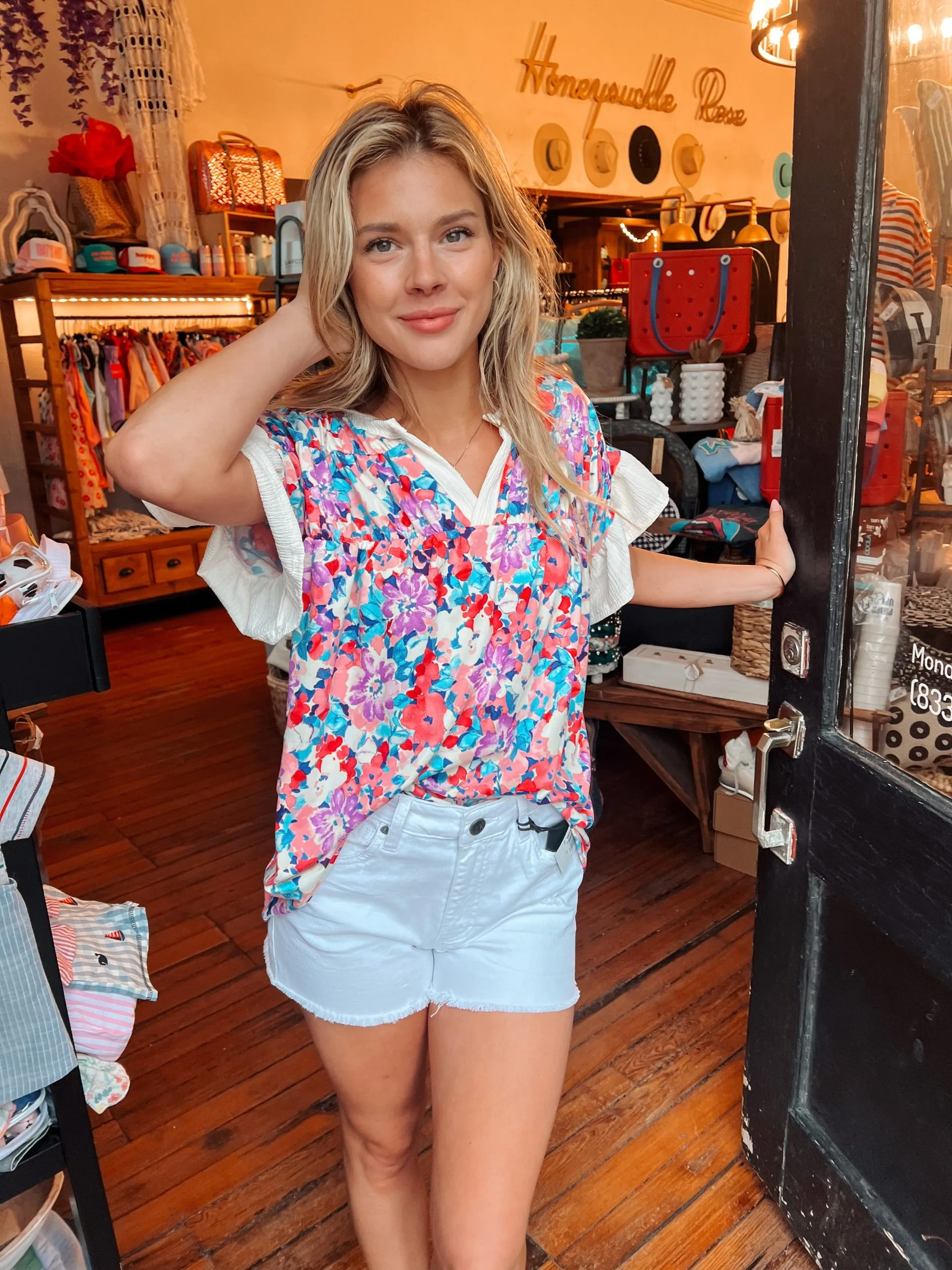 Honeysuckle Rose Boutique Ellen Blouse 4 Honeysuckle Rose Boutique Ellen Blouse - Image 2