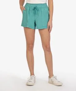 KUT From The Kloth Drawcord Linen Short