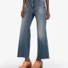 KUT From The Kloth Meg High Ise Fab Ab Wide Leg Jean - Beckon -Skirt Sales Store KG1516MB6L BEKNM S