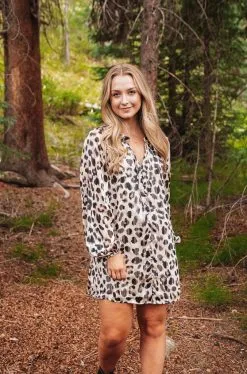 Buddy Love Leah Button Up Dress - Oreo-Final Sale