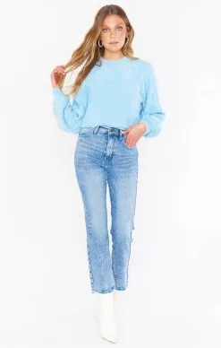 Show Me Your MUMU Vienna Sweater-Blue