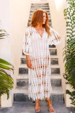 Buddy Love Pamela Eyelet Cover Up