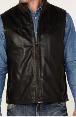 Scully Men's Leather Vest