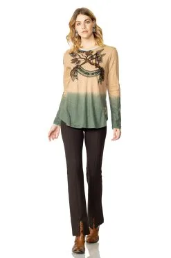 Double D Ranchwear Wander Often Top