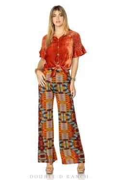 Double D Ranchwear Double D Ranch Canter Top - Rodeo Red