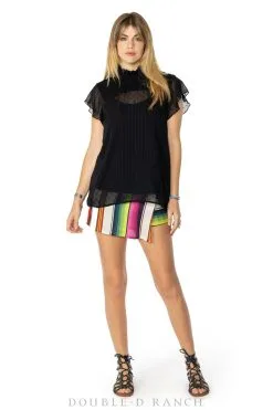 Double D Ranchwear Come Away With Me Top-Black