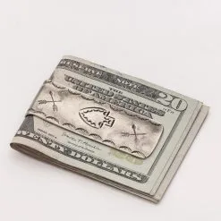 J. Alexander Arrowhead Stamped Money Clip