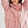 Free People Duvet Bomber Jacket-Faded Rose