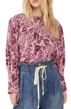 Free People No Ordinary Top-Smoked Pink Combo
