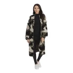 Mud Pie Cozy Camo Cardigan
