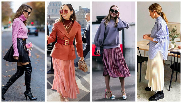 Skirt Sales Store -Skirt Sales Store header image fustany fashion style ideas how to style pleated skirts with anything mainimage