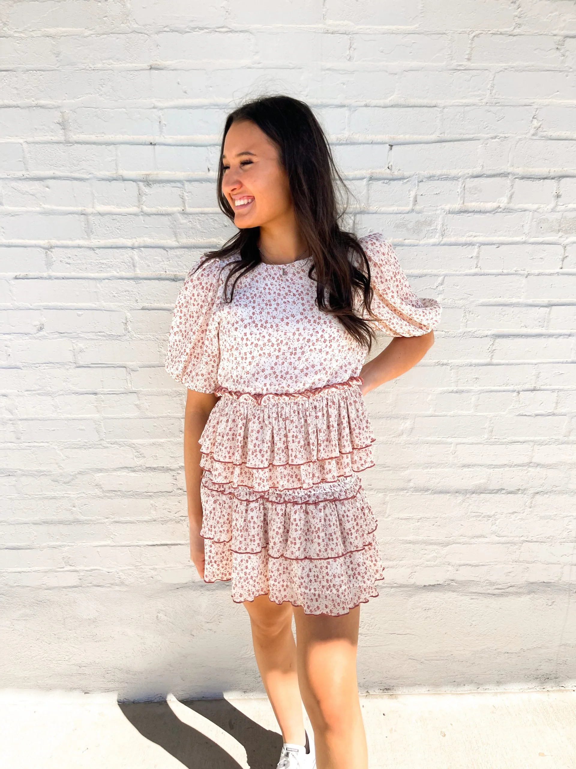 Honeysuckle Rose Boutique Simply Sweet Floral Skirt 5 Honeysuckle Rose Boutique Simply Sweet Floral Skirt - Image 3