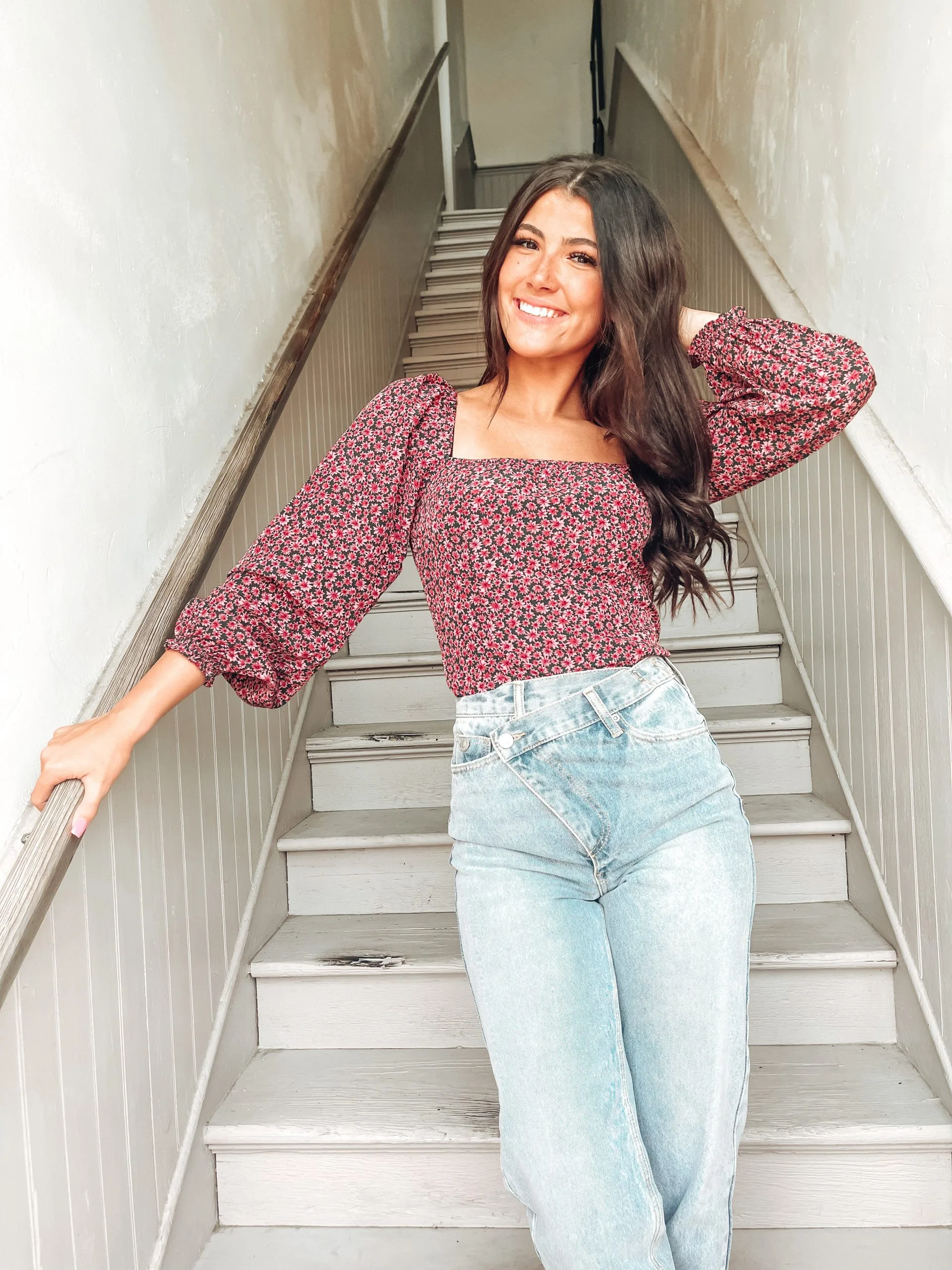 Buddy Love Bailey Smocked Back Top - Aster 4 Buddy Love Bailey Smocked Back Top - Aster - Image 2