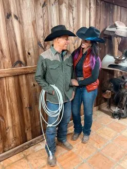 Men's Scully Quilted Jacket-Olive