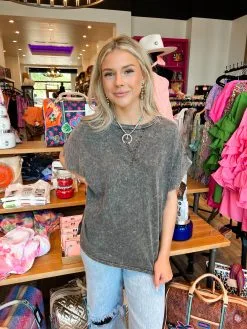 Honeysuckle Rose Boutique Made For The Shade Mineral Washed Tee -Skirt Sales Store image 27ae7499 b72f 49f4 9e96 f39cc3cd4b54