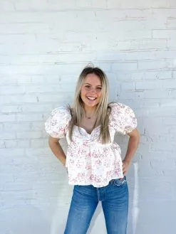 Honeysuckle Rose Boutique Jacie Floral Top -Skirt Sales Store image 2e01527d 5efc 4615 8e2b f86e6859eefc