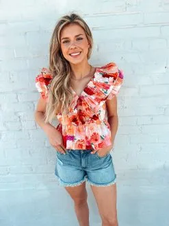 Buddy Love Nia Ruddle Pleated Top - Mad Hat -Skirt Sales Store image 309417d5 5915 474b ae0b f65200c69327