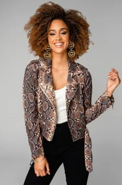 Buddy Love Cicely Corduroy Jacket-Snake -Skirt Sales Store image 4817fbdd 11e8 4732 a3bd ff3a988ebb40