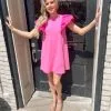 Honeysuckle Rose Boutique Payton T - Shirt Dress - Hot Pink -Skirt Sales Store image 4ef4aa9c e254 448e 97a3 bab2deca3903