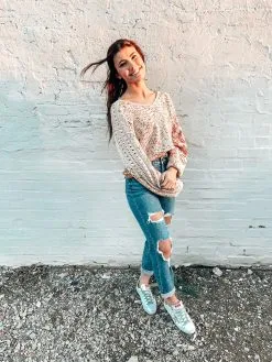 Free People Mosaic V Neck Sweater - Rainsong -Skirt Sales Store image 667826d3 6d66 4629 b62e e706de4550b9