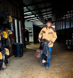 Men's Scully Canvas With Leather Trim