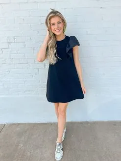 Honeysuckle Rose Boutique Payton T - Shirt Dress - Black -Skirt Sales Store image a045b78a 8224 4e55 8f17 a41766ebdf05