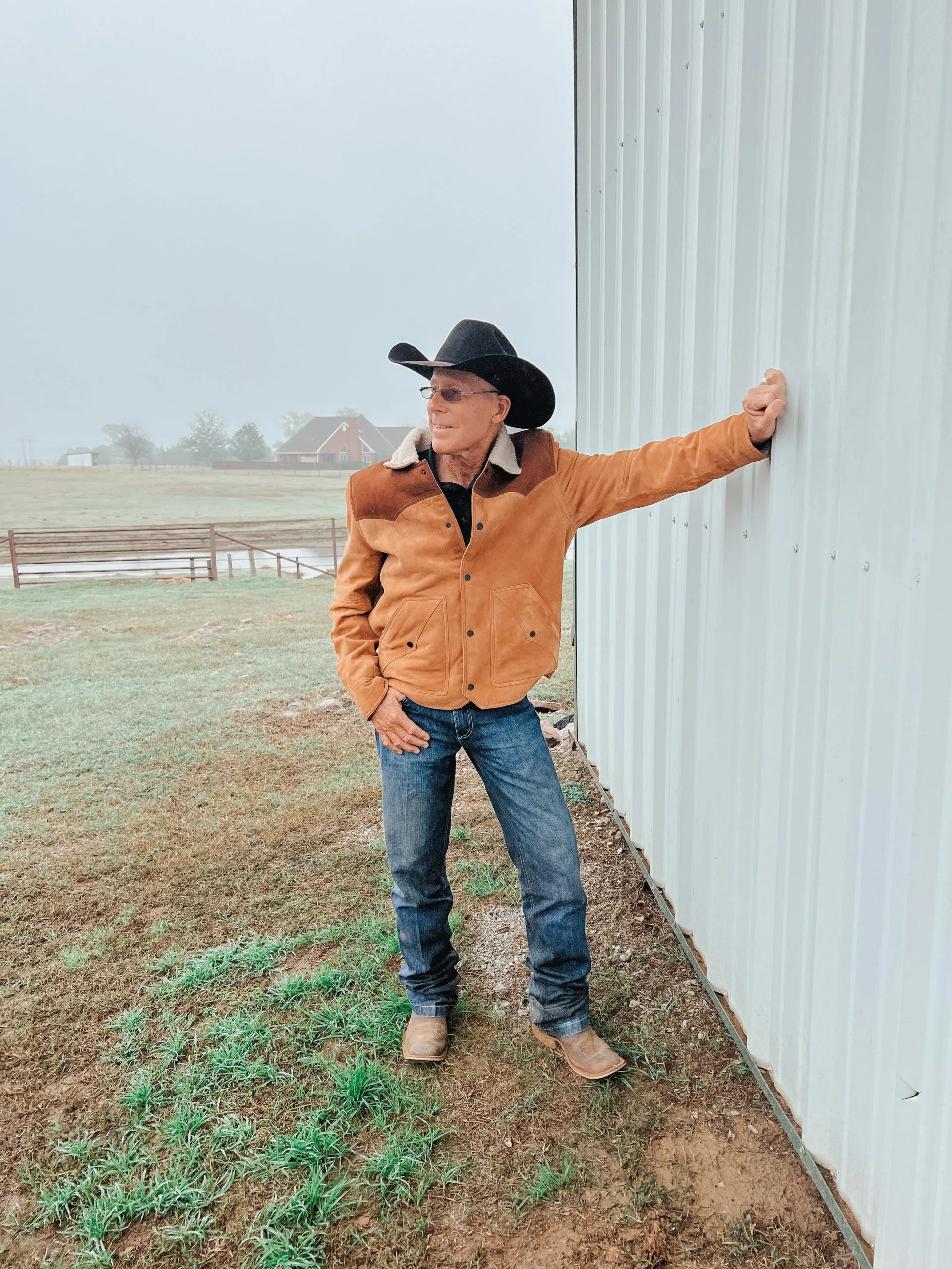 Men's Scully Tan Suede Leather Jacket 5 Men's Scully Tan Suede Leather Jacket - Image 3