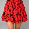 Buddy Love Presley Ruffled Mini Skirt-Raider -Skirt Sales Store image acc516c1 74b3 401b b36c 1fdaefc162aa