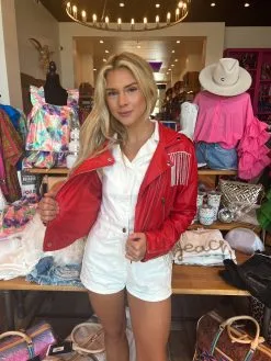 Buddy Love Rife Crystal Fringe Vegan Leather Jacket-Red -Skirt Sales Store image b11df0b3 d9dc 4583 af47 a6fecc649c2c