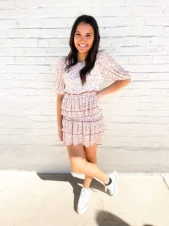 Honeysuckle Rose Boutique Simply Sweet Floral Skirt